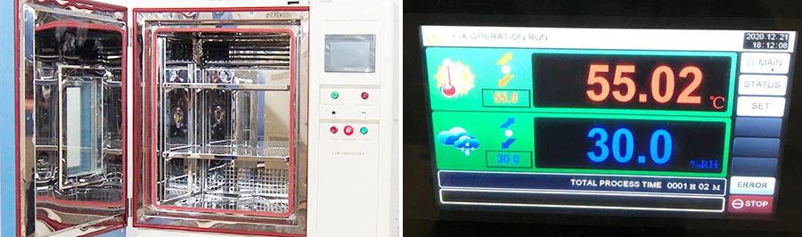 temperature conditioning chamber (19)